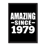 Amazing Since 1979 - Portrait Frame Photo Tile