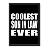 Coolest Son In Law Ever - Portrait Frame Photo Tile