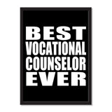 Best Vocational Counselor Ever - Portrait Frame Photo Tile