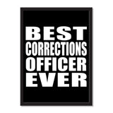 Best Corrections Officer Ever - Portrait Frame Photo Tile