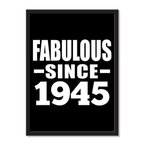 Fabulous Since 1945 - Portrait Frame Photo Tile