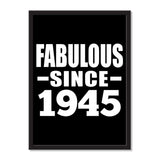 Fabulous Since 1945 - Portrait Frame Photo Tile
