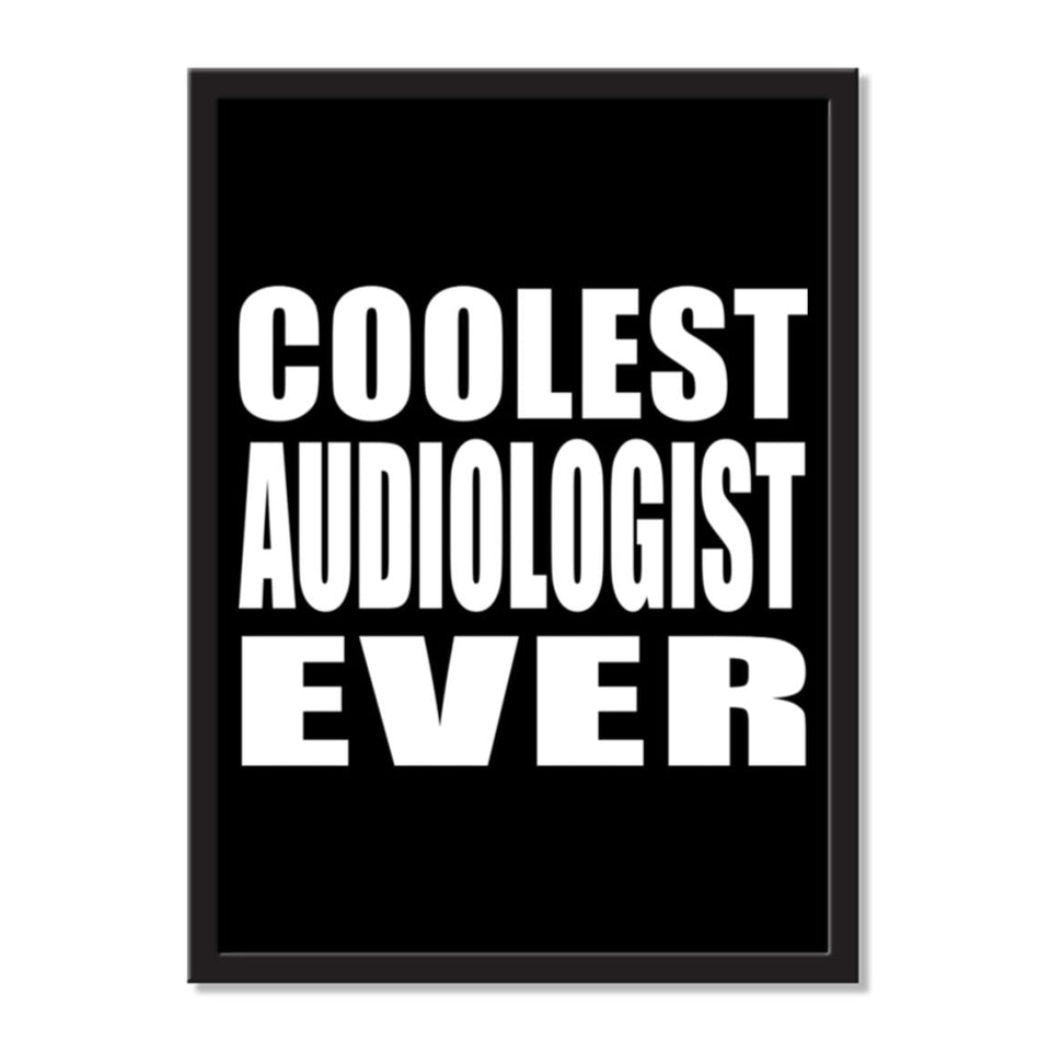 Coolest Audiologist Ever - Portrait Frame Photo Tile