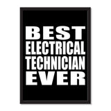 Best Electrical Technician Ever - Portrait Frame Photo Tile