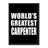 World's Greatest Carpenter - Portrait Frame Photo Tile