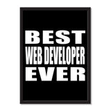 Best Web Developer Ever - Portrait Frame Photo Tile