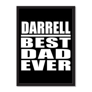 Darrell Best Dad Ever - Portrait Frame Photo Tile