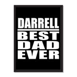 Darrell Best Dad Ever - Portrait Frame Photo Tile