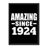 Amazing Since 1924 - Portrait Frame Photo Tile