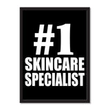 Number One #1 Skincare Specialist - Portrait Frame Photo Tile