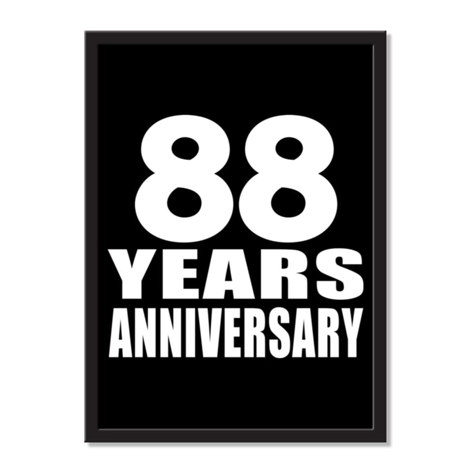 88 Years Anniversary - Portrait Frame Photo Tile