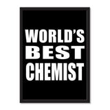 World's Best Chemist - Portrait Frame Photo Tile