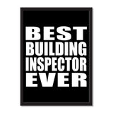Best Building Inspector Ever - Portrait Frame Photo Tile