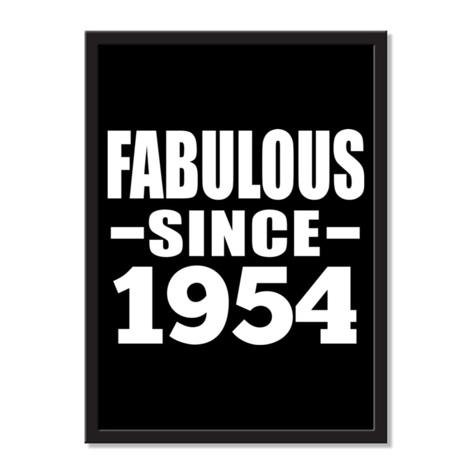 Fabulous Since 1954 - Portrait Frame Photo Tile