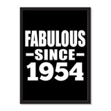 Fabulous Since 1954 - Portrait Frame Photo Tile