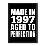Made In 1997 Aged to Perfection - Portrait Frame Photo Tile