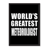 World's Greatest Meteorologist - Portrait Frame Photo Tile
