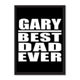Gary Best Dad Ever - Portrait Frame Photo Tile