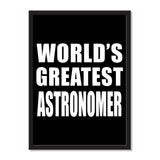 World's Greatest Astronomer - Portrait Frame Photo Tile