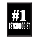 Number One #1 Psychologist - Portrait Frame Photo Tile