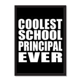 Coolest School Principal Ever - Portrait Frame Photo Tile