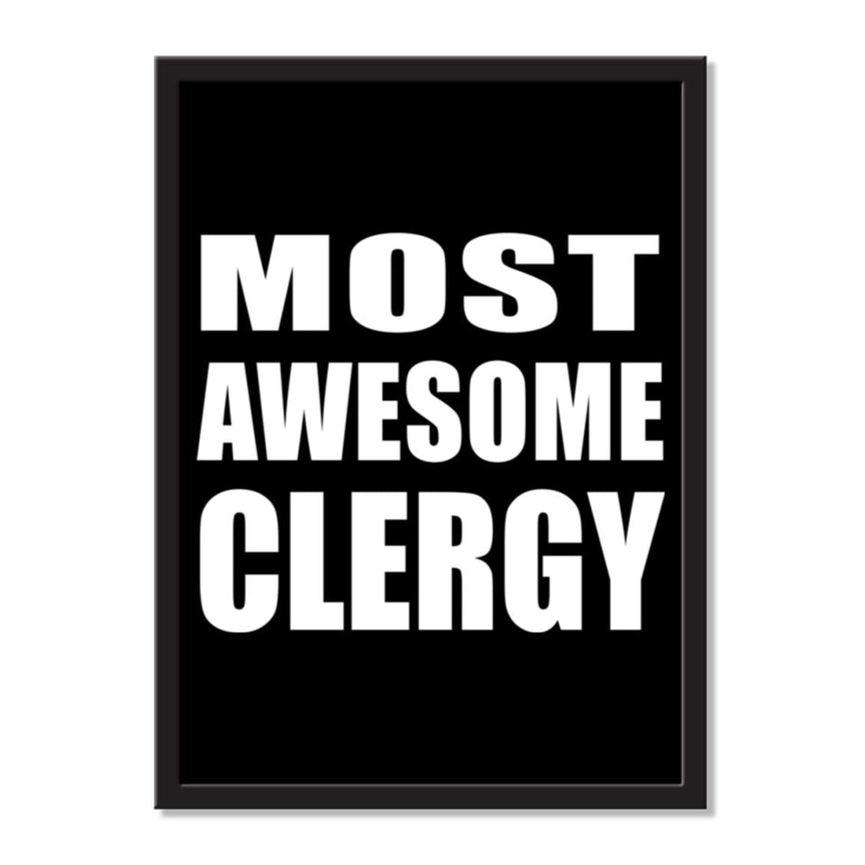 Most Awesome Clergy - Portrait Frame Photo Tile