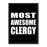 Most Awesome Clergy - Portrait Frame Photo Tile
