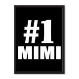 Number One #1 Mimi - Portrait Frame Photo Tile