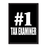 Number One #1 Tax Examiner - Portrait Frame Photo Tile