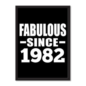 Fabulous Since 1982 - Portrait Frame Photo Tile