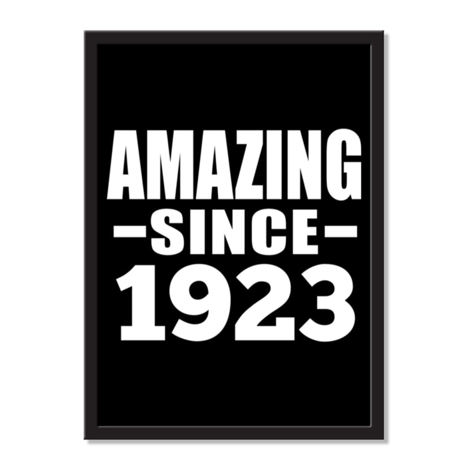 Amazing Since 1923 - Portrait Frame Photo Tile