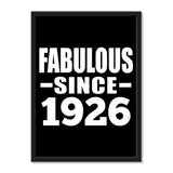 Fabulous Since 1926 - Portrait Frame Photo Tile
