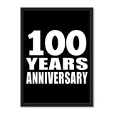 100 Years Anniversary - Portrait Frame Photo Tile