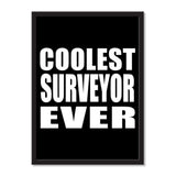 Coolest Surveyor Ever - Portrait Frame Photo Tile