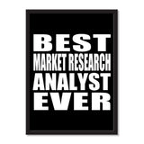 Best Market Research Analyst Ever - Portrait Frame Photo Tile