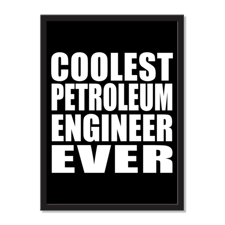 Coolest Petroleum Engineer Ever - Portrait Frame Photo Tile