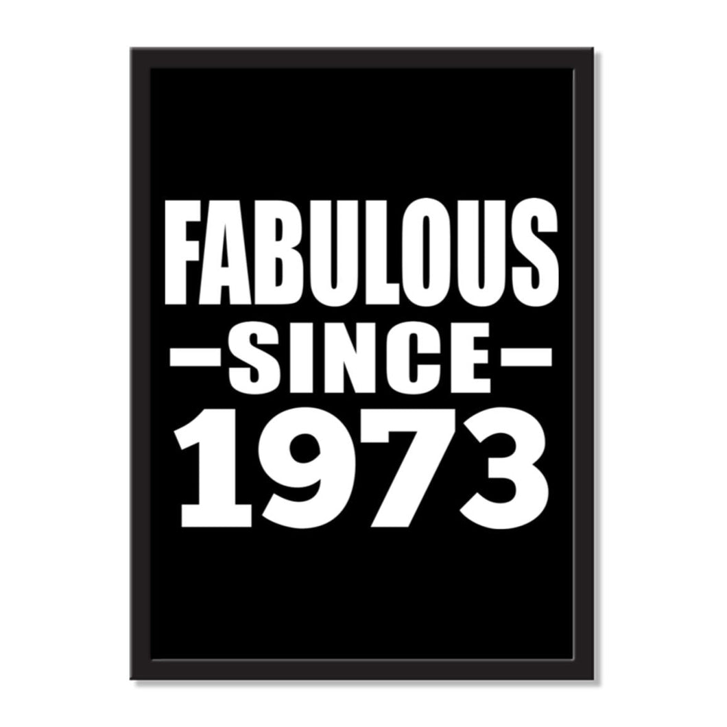 Fabulous Since 1973 - Portrait Frame Photo Tile