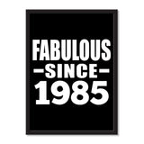 Fabulous Since 1985 - Portrait Frame Photo Tile