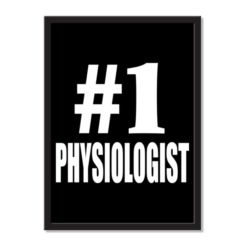 Number One #1 Physiologist - Portrait Frame Photo Tile