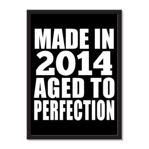Made In 2014 Aged to Perfection - Portrait Frame Photo Tile