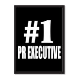Number One #1 Pr Executive - Portrait Frame Photo Tile