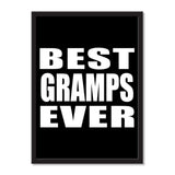 Best Gramps Ever - Portrait Frame Photo Tile