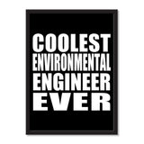 Coolest Environmental Engineer Ever - Portrait Frame Photo Tile