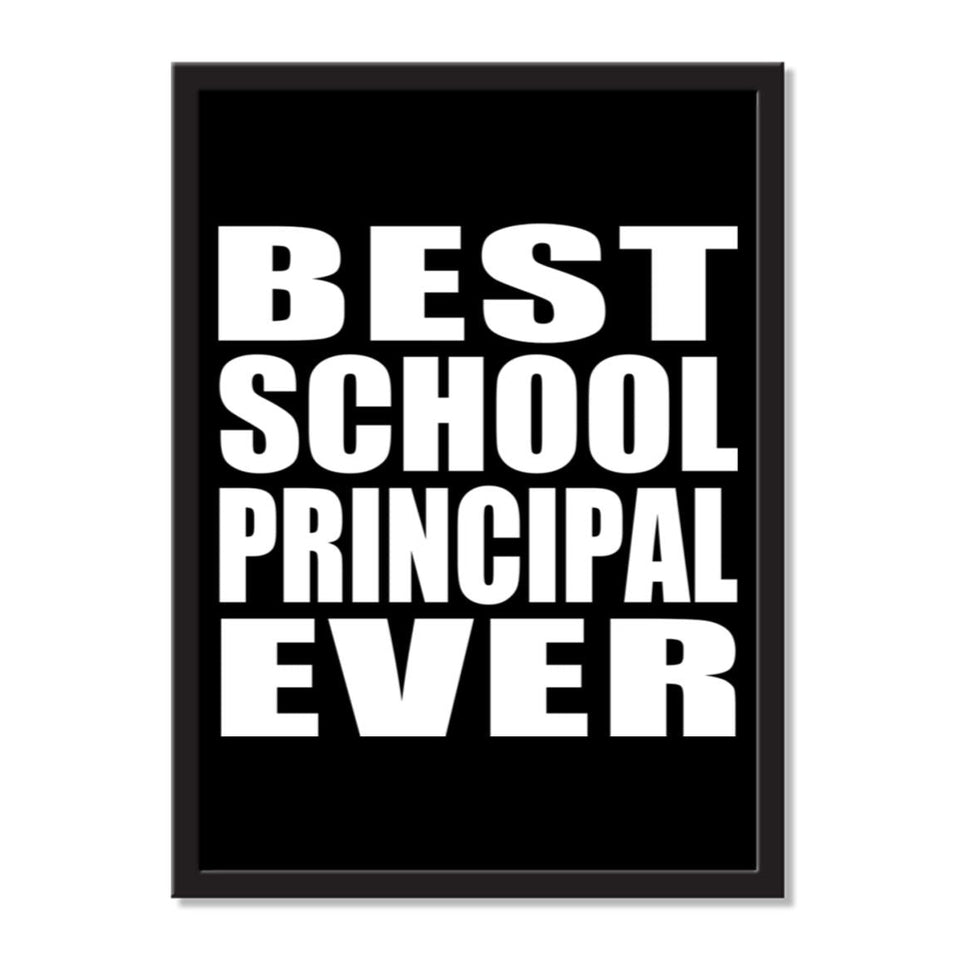 Best School Principal Ever - Portrait Frame Photo Tile