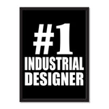 Number One #1 Industrial Designer - Portrait Frame Photo Tile