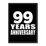 99 Years Anniversary - Portrait Frame Photo Tile