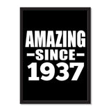 Amazing Since 1937 - Portrait Frame Photo Tile