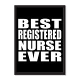 Best Registered Nurse Ever - Portrait Frame Photo Tile