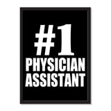 Number One #1 Physician Assistant - Portrait Frame Photo Tile