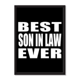 Best Son In Law Ever - Portrait Frame Photo Tile